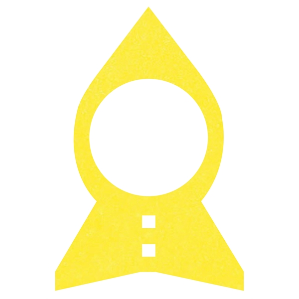 The 16.5" rocket hat is available in different colors.... from ASI 42155 Amerifoam® - The House of Foam