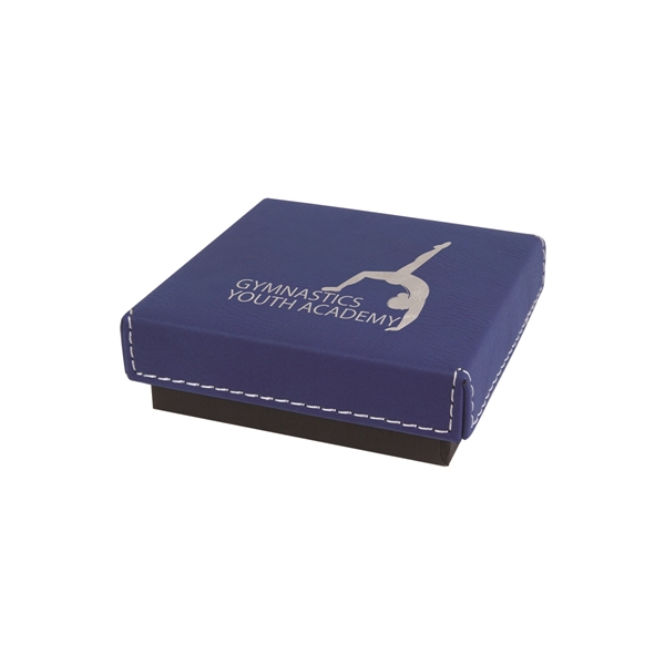 3 1/2" x  3 1/2" x 1" PU leather case... from ASI 74601 Calico