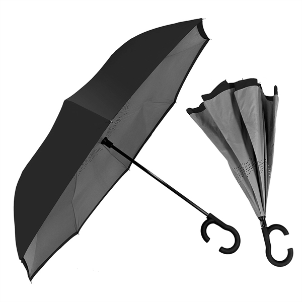 Get extra-colorful with our new ViceVersa Inverted Umbrella, featuring a colorful... from ASI 89955 StrombergBrand / Stromberg Brand