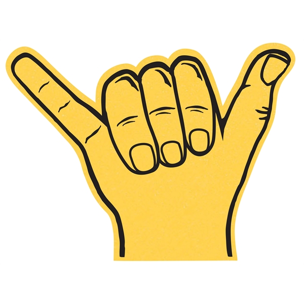 Hand-shaped cheering mitt.... from ASI 42155 Amerifoam® - The House of Foam