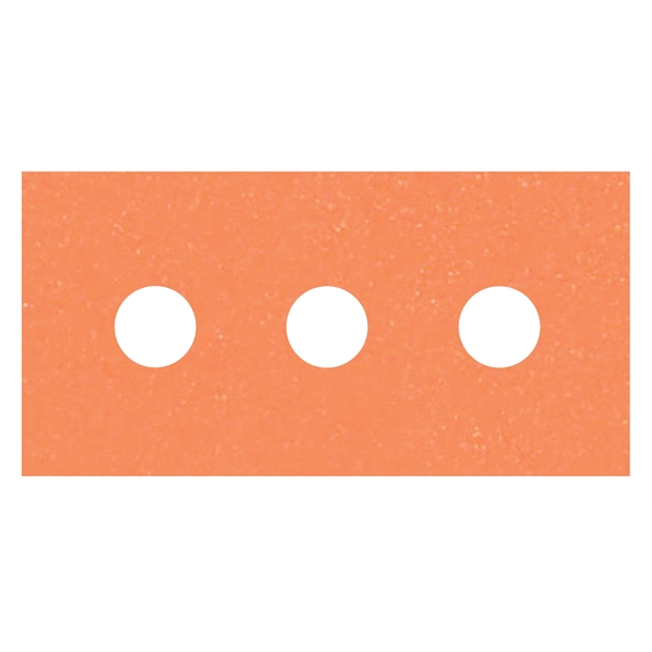 The 3.5" brick with holes is available in different colors.... from ASI 42155 Amerifoam® - The House of Foam