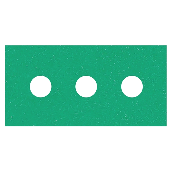 The 3.5" brick with holes is available in different colors.... from ASI 42155 Amerifoam® - The House of Foam