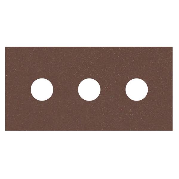 The 3.5" brick with holes is available in different colors.... from ASI 42155 Amerifoam® - The House of Foam