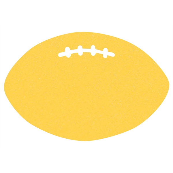 The 12" football cushion is available in different attractive colors.... from ASI 42155 Amerifoam® - The House of Foam