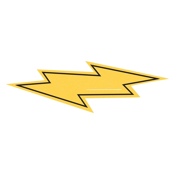 The lightning bolt waver is available in many attractive colors.... from ASI 42155 Amerifoam® - The House of Foam