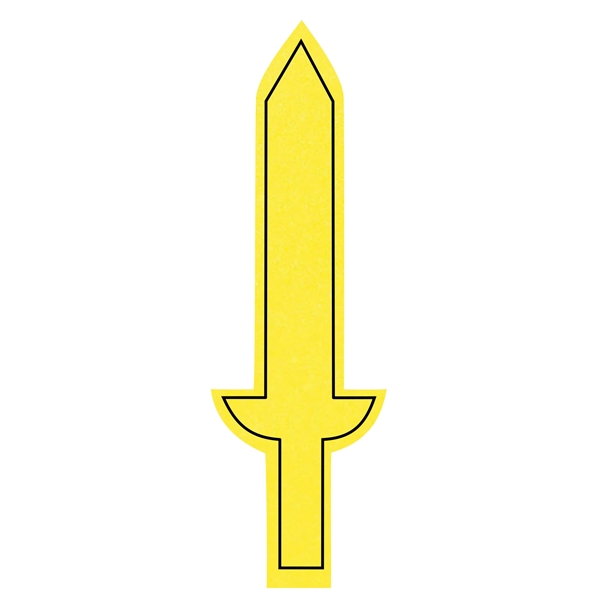 The sword waver is available in many attractive colors.... from ASI 42155 Amerifoam® - The House of Foam