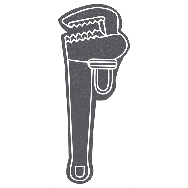 The pipewrench waver is available in many attractive colors.... from ASI 42155 Amerifoam® - The House of Foam