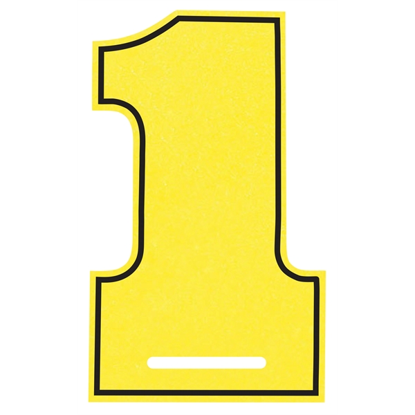 The number one is available in different attractive colors.... from ASI 42155 Amerifoam® - The House of Foam