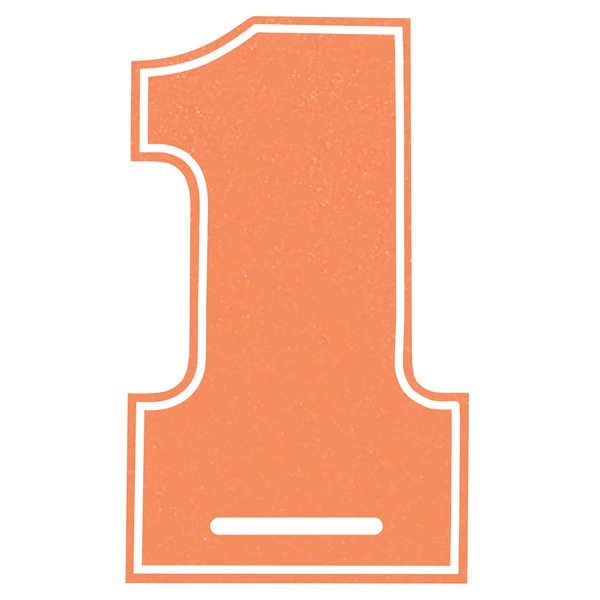 The number one is available in different attractive colors.... from ASI 42155 Amerifoam® - The House of Foam