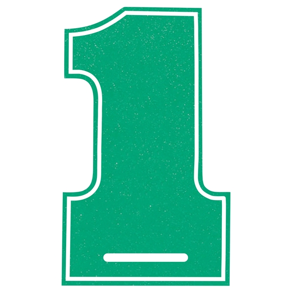 The number one is available in different attractive colors.... from ASI 42155 Amerifoam® - The House of Foam