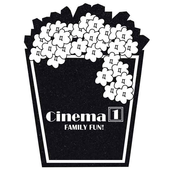 Popcorn box-shaped foam mitt.... from ASI 42155 Amerifoam® - The House of Foam