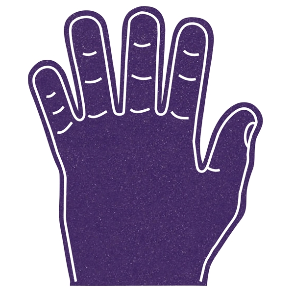 The high 5 hand is available many attractive colors.... from ASI 42155 Amerifoam® - The House of Foam
