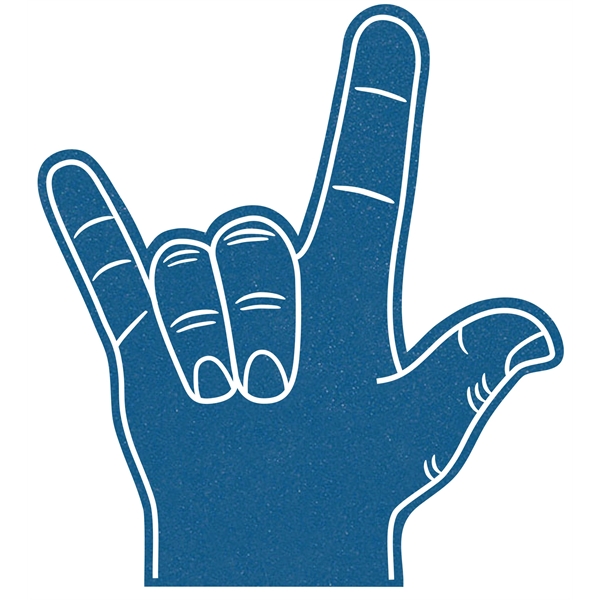 The love hand is available in many colors.... from ASI 42155 Amerifoam® - The House of Foam