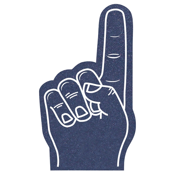 The 6.5" # 1 foam finger is available in many colors.... from ASI 42155 Amerifoam® - The House of Foam