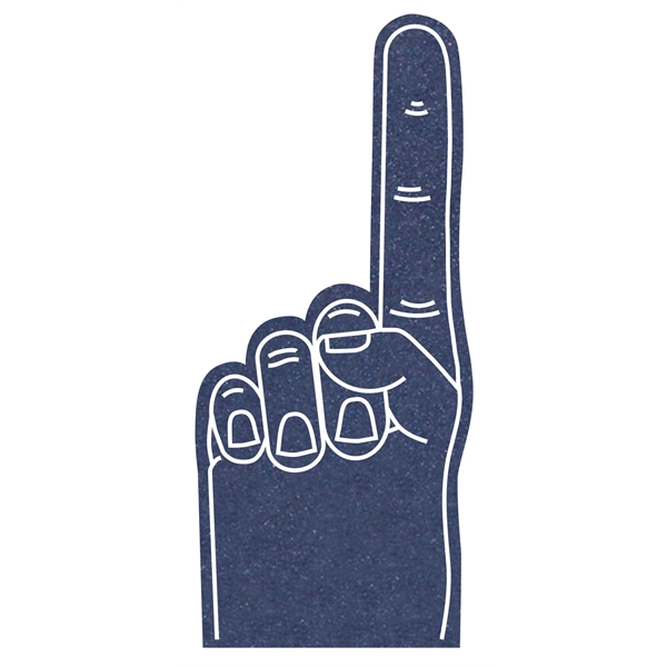 The 17" #1 foam finger is available in many colors.... from ASI 42155 Amerifoam® - The House of Foam
