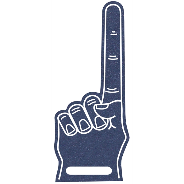 The 17".# 1 foam finger with slot is available in many... from ASI 42155 Amerifoam® - The House of Foam