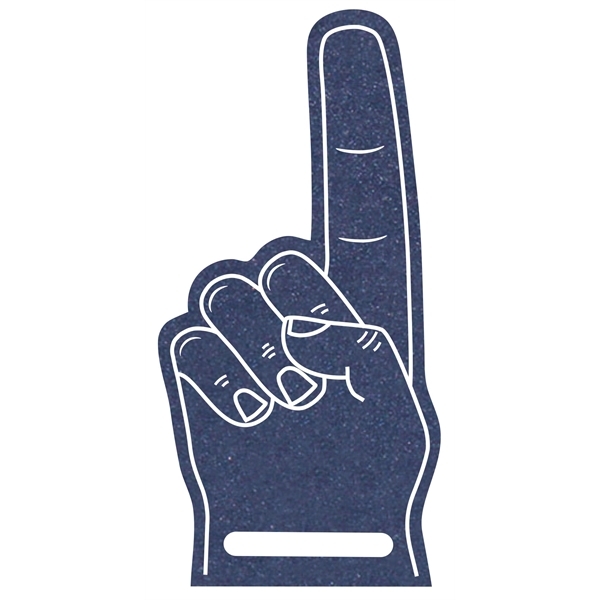 The foam finger is available in different colors.... from ASI 42155 Amerifoam® - The House of Foam