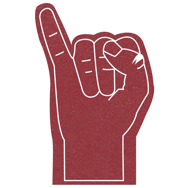 The pinky swear hand is available in different colors.... from ASI 42155 Amerifoam® - The House of Foam