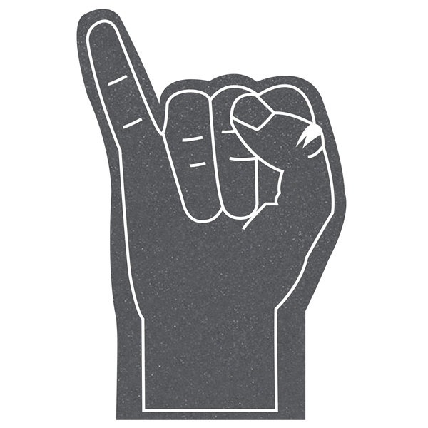 The pinky swear hand is available in different colors.... from ASI 42155 Amerifoam® - The House of Foam