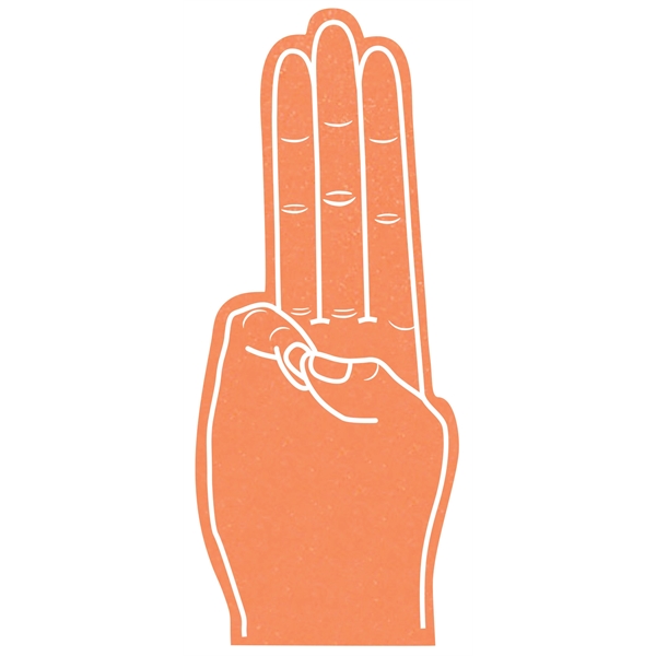 The salute hand is available in different colors.... from ASI 42155 Amerifoam® - The House of Foam
