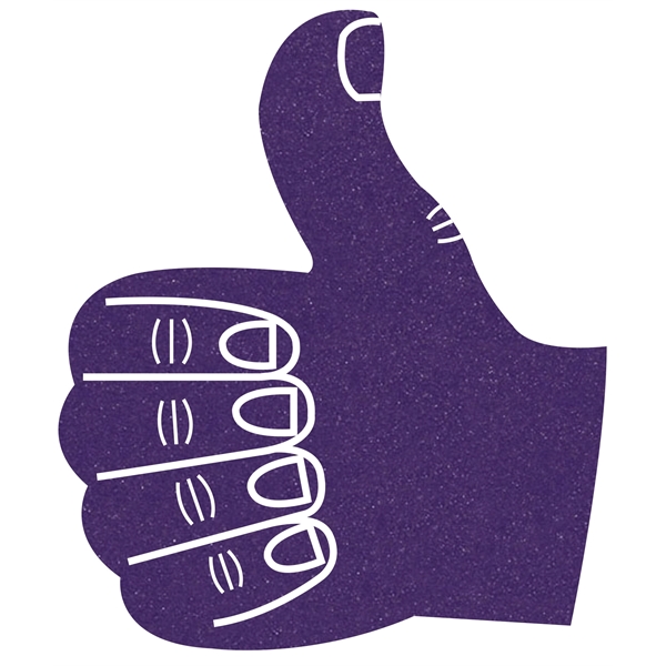 The sm thumbs up hand is available in many colors.... from ASI 42155 Amerifoam® - The House of Foam