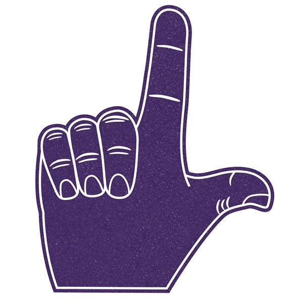 The 16" letter "L" hand is available in different colors.... from ASI 42155 Amerifoam® - The House of Foam