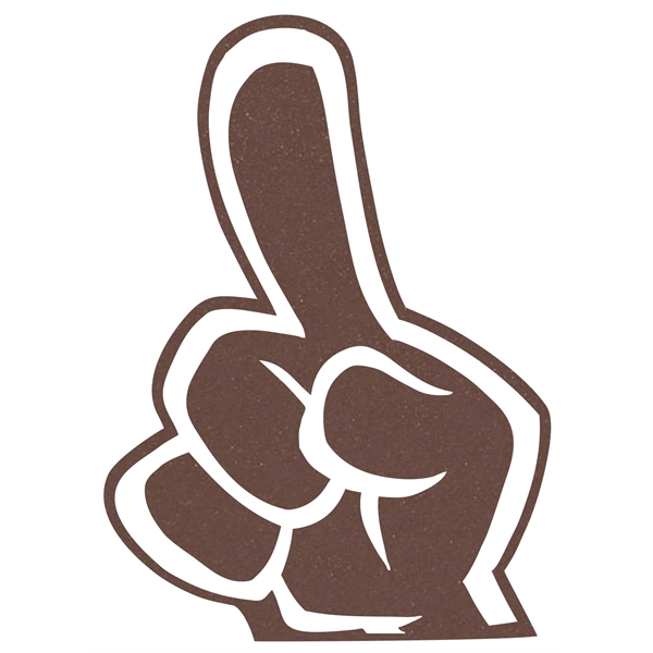 The carton hand is available in many attractive colors.... from ASI 42155 Amerifoam® - The House of Foam