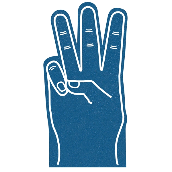 The 3 finger hand is available in different colors.... from ASI 42155 Amerifoam® - The House of Foam