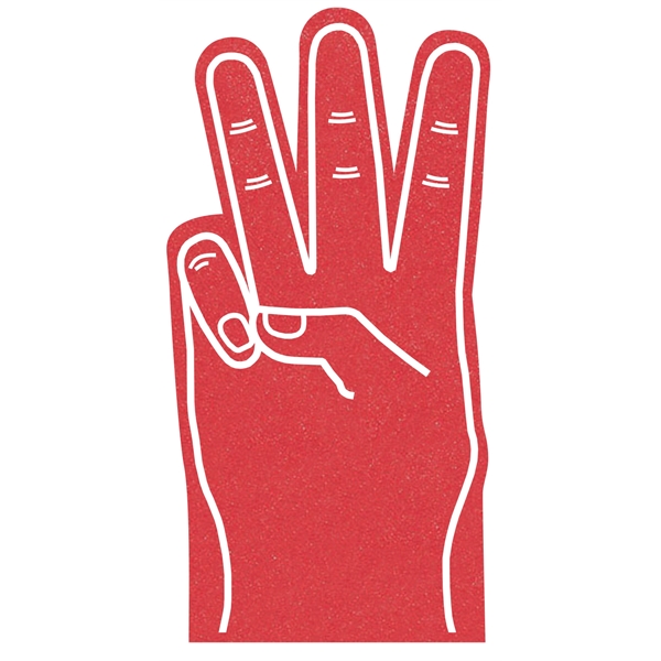 The 3 finger hand is available in different colors.... from ASI 42155 Amerifoam® - The House of Foam