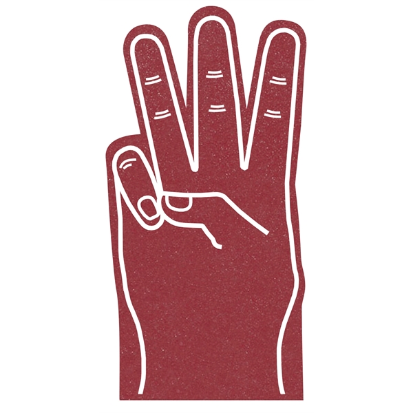 The 3 finger hand is available in different colors.... from ASI 42155 Amerifoam® - The House of Foam