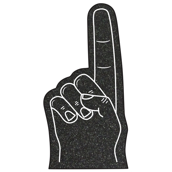 The deluxe 12" #1 foam finger is available in different colors.... from ASI 42155 Amerifoam® - The House of Foam