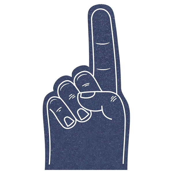 The foam finger is available in different colors.... from ASI 42155 Amerifoam® - The House of Foam