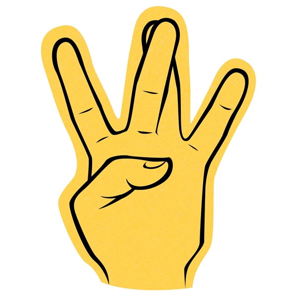 Assorted foam hand shaped novelties for teams, business, and sports venues.... from ASI 42155 Amerifoam® - The House of Foam