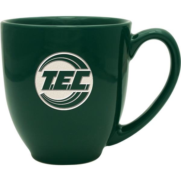 14 oz. ceramic mug with customization.... from ASI 71920 Moderne Glass Company Inc / Glass America®