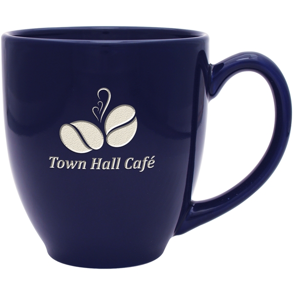 14 oz. ceramic mug with customization.... from ASI 71920 Moderne Glass Company Inc / Glass America®