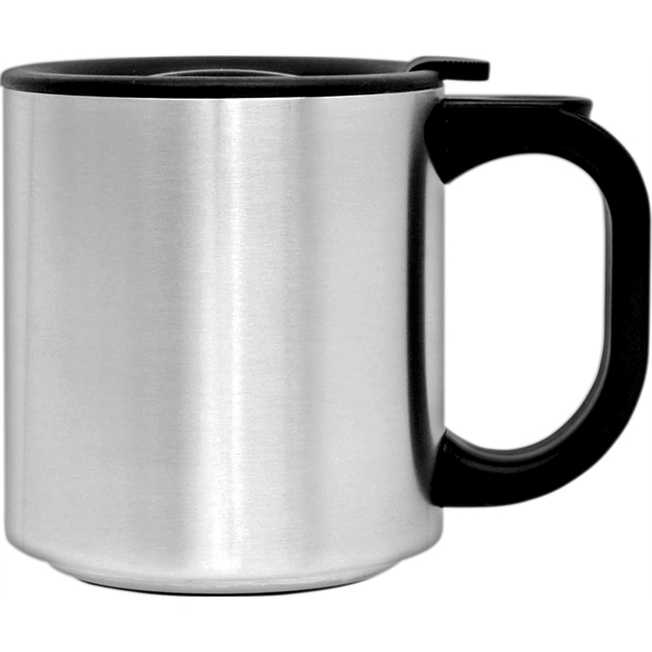 12 oz. stainless steel coffee mug with  double wall construction... from ASI 71920 Moderne Glass Company Inc / Glass America®