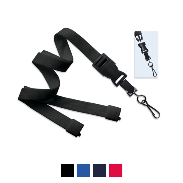 Lanyard with detachable attachment in multiple colors.... from ASI 62088 IDProductsource