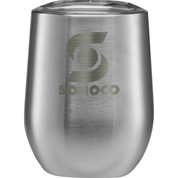 11 oz. stainless steel tumbler with double-wall, copper vacuum insulation and... from ASI 71920 Moderne Glass Company Inc / MB Works Premium Line