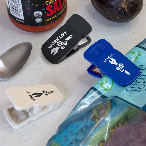 This handy little refrigerator chip clip can do more than you... from ASI 61966 HPG / Beacon Promotions