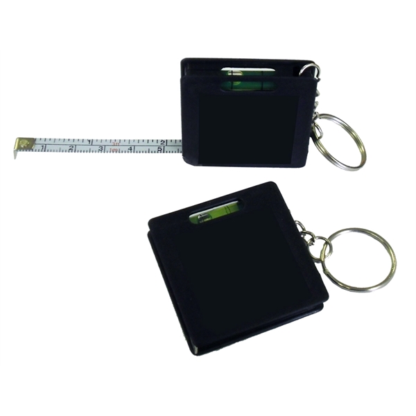 Measuring tape key chain with level indicator - Ready Inventory In... from ASI 45100 Chulani Promotional Products, Inc / Competitive Edge Innovations/Chulani