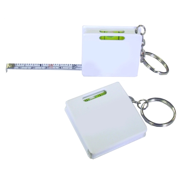 Measuring tape key chain with level indicator - Ready Inventory In... from ASI 45100 Chulani Promotional Products, Inc / Competitive Edge Innovations/Chulani