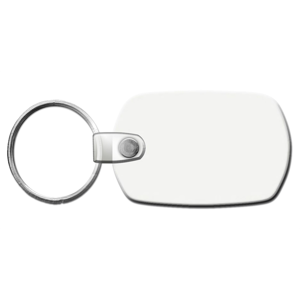 2 1/8" x 1 3/8" vinyl key tag with standard soft-touch... from ASI 31260 AdCapitol