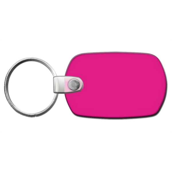 2 1/8" x 1 3/8" vinyl key tag with standard soft-touch... from ASI 31260 AdCapitol