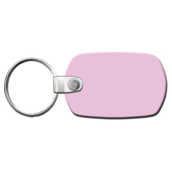 2 1/8" x 1 3/8" vinyl key tag with standard soft-touch... from ASI 31260 AdCapitol