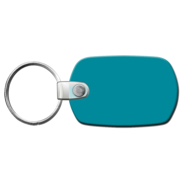 2 1/8" x 1 3/8" vinyl key tag with standard soft-touch... from ASI 31260 AdCapitol