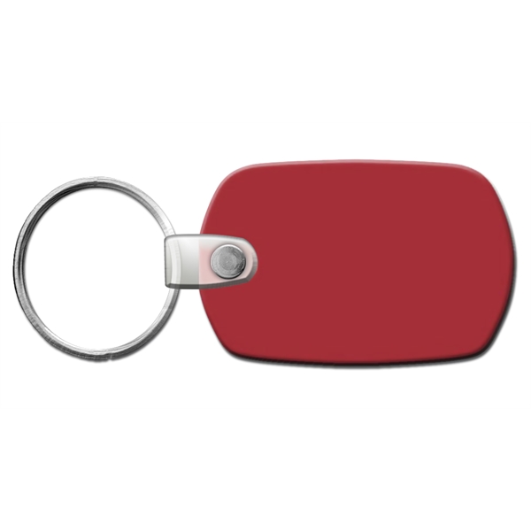 2 1/8" x 1 3/8" vinyl key tag with standard soft-touch... from ASI 31260 AdCapitol