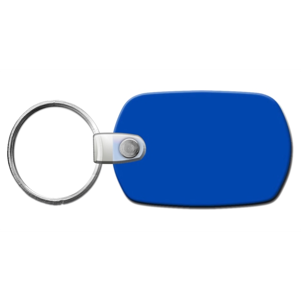 2 1/8" x 1 3/8" vinyl key tag with standard soft-touch... from ASI 31260 AdCapitol