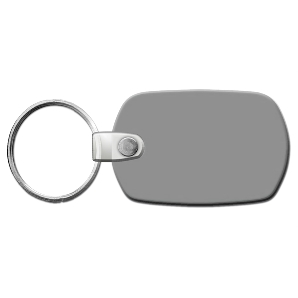 2 1/8" x 1 3/8" vinyl key tag with standard soft-touch... from ASI 31260 AdCapitol