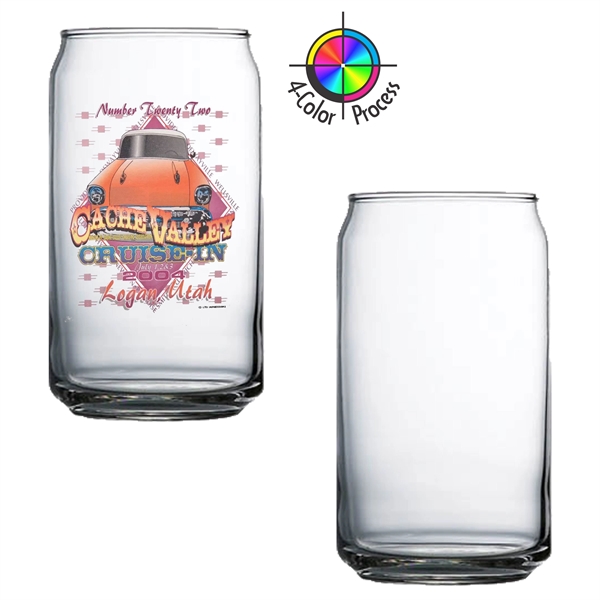 16oz Soda Can Glass.... from ASI 80093 Pyrographics / Pyrographics Line