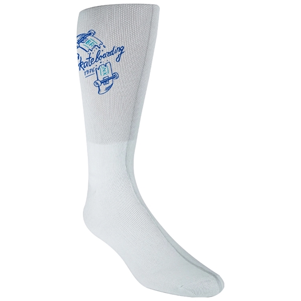 Side imprint Crew Socks - PROMOTE YOUR BRAND in STYLE! 5-10... from ASI 67557 LimeLight Ent